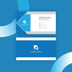 Modern business card design template