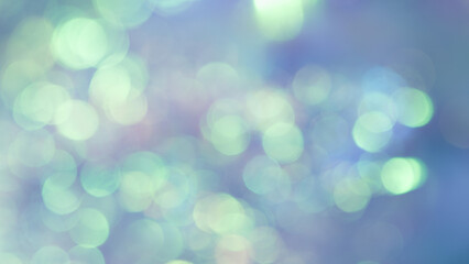 Abstract bokeh lights with blurred soft light background
