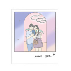 picture with boyfriend