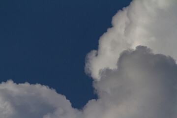 cloud and blue sky details