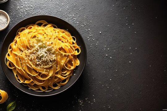 spaghetti in a bowl, generative ai