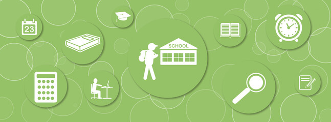 Concept of back to school