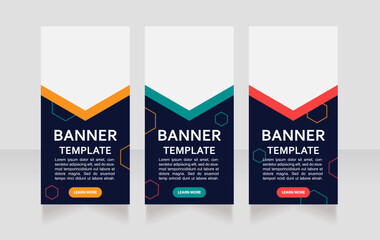 Data engineering course web banner design template. Vector flyer with text space. Advertising placard with customized copyspace. Promotional printable poster for advertising. Graphic layout