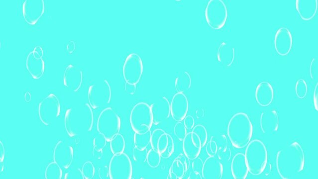 Motion footage background with colorful balls.