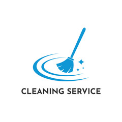 Cleaning service logo design template