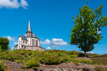 Wallfahrtskapelle Sankt Anna in Burrweiler. Region Pfalz im Bundesland Rheinland-Pfaz in Deutschland