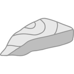 Red Snapper sashimi hand draw