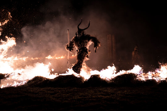 Krampus, tradizione a Rutte, Tarvisio