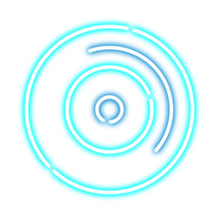 Neon Disc Element