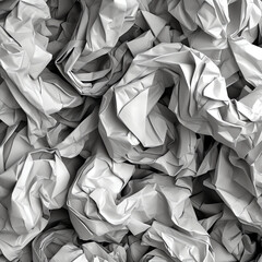 crumpled paper texture - generative ai