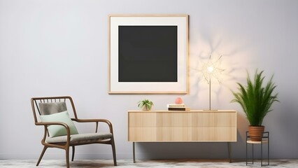 Comprehensive 3D Rendered Frame Mockup Set: Featuring Various Room Styles including Farmhouse, Art Studio, Children's, Minimalist, Military, Coastal, Dining, and Scandinavian Interiors - ai generated