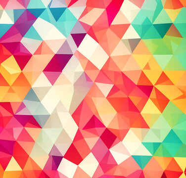 Abstract polygonal background in blue and white colors of the Scottish flag