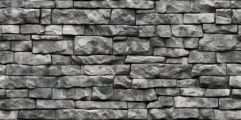 AI Generated. AI Generative. Grey stone rock marble brick block texture pattern abstract background decoration. Graphic Art