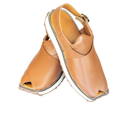 Peshawari chappal is a traditional footwear of Pakistan, worn especially by Pashtuns in the Khyber Pakhtunkhwa.