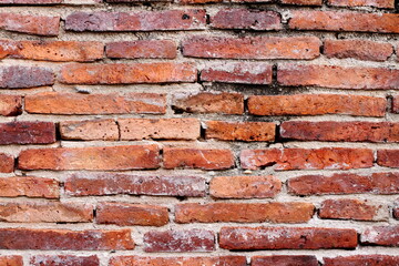 aged brick wall pattern texture background
