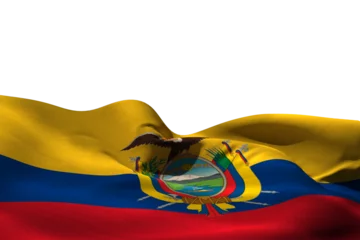 Foto op Canvas Digital png illustration of flag of colombia on transparent background © vectorfusionart