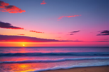 Naklejka premium sun and sea