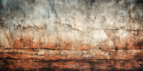 A vibrant, textured background fills the scene, creating a unique visual.