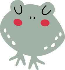 Childish Frog Animal