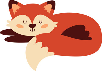 Slipping Fox Animal