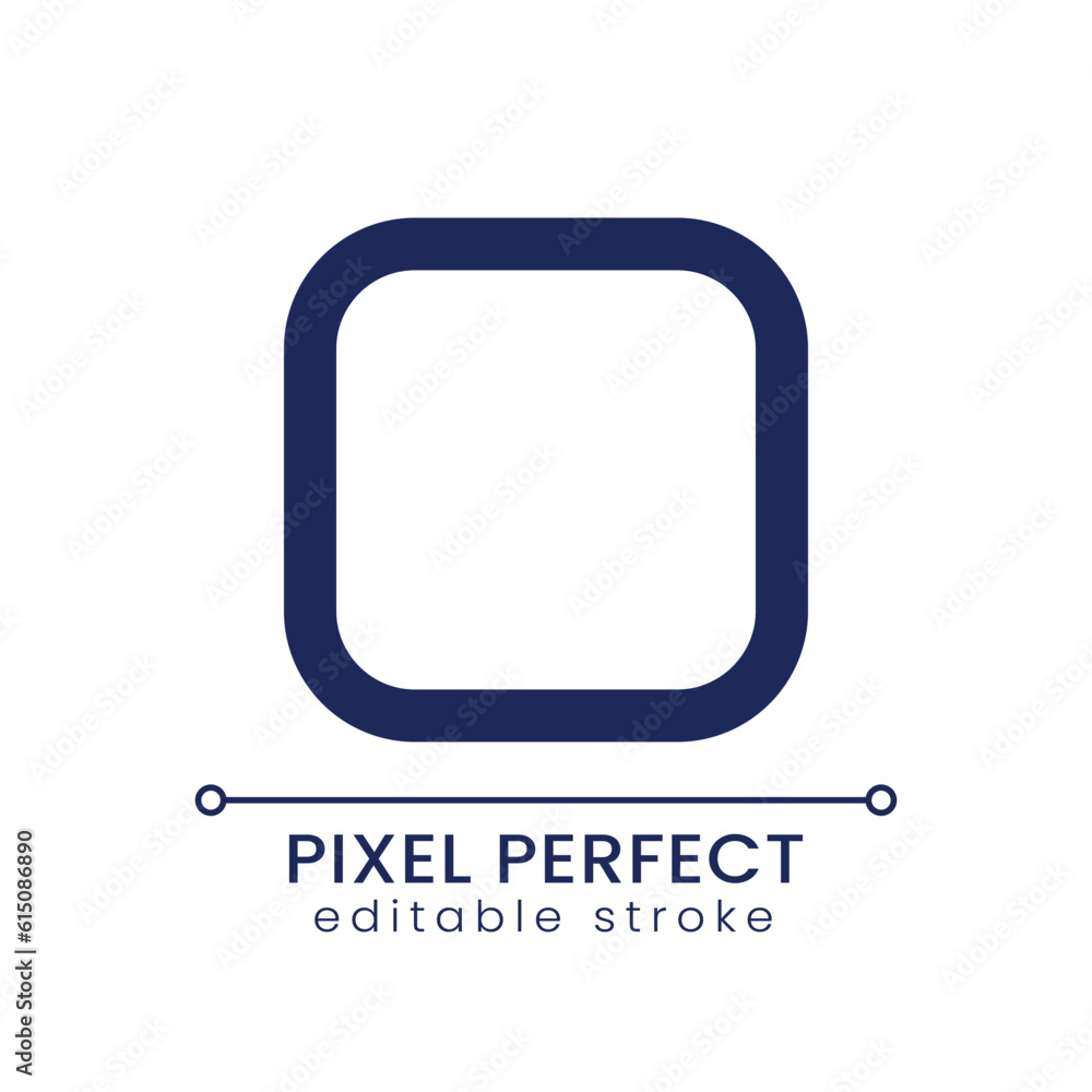 Poster full screen mode pixel perfect linear ui icon. size changing tool. function control. gui, ux design.