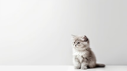 PetPano - Adorable Pet with Panoramic View on White Background for Advertising