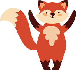 Happy Fox Animal