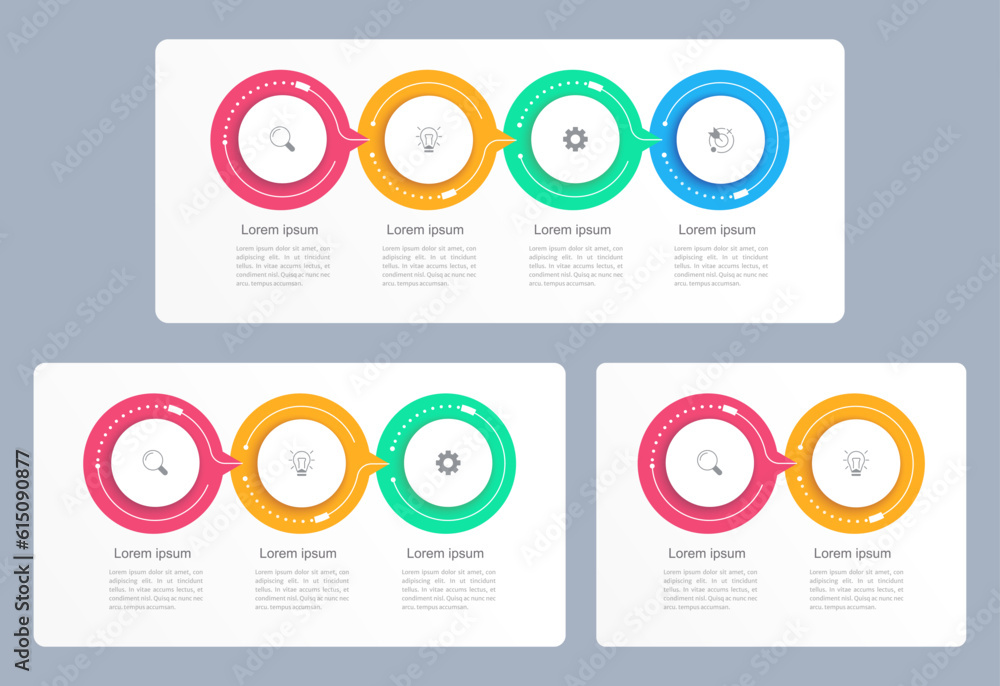 Poster investment infographic chart design template set. editable infochart with icons. instructional graph