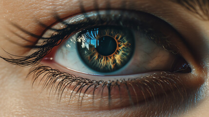 Fototapeta premium close up photography of eye cinematic