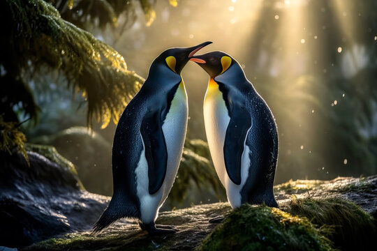 Penguin Love Wallpaper