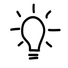 Editable vector pack of bulb line icons, lamp