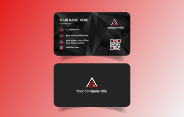 Premium modern corporate business card