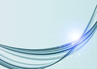 デジタル抽象ウェーブ背景