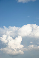 Obraz premium blue sky with clouds