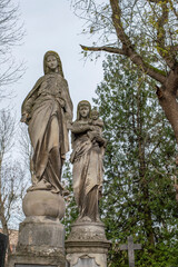 Pre-war photos from the Lychakiv Cemetery in Lviv Ukraine