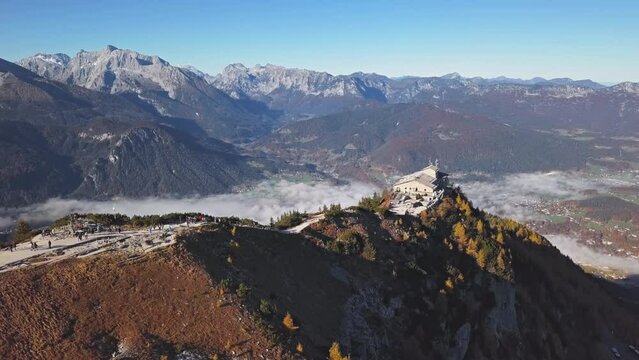 Aerial of Eagle Nest, Germany