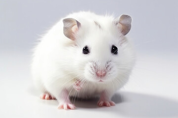 Generative AI.
a white mouse on a white background