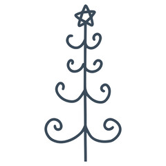 Christmas tree element