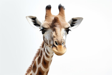 Generative AI.
a giraffe on a white background
