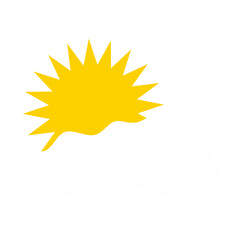 sun and cloud