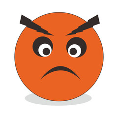 smiley face with a smile