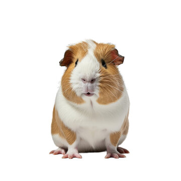  a cute guinea pig posing