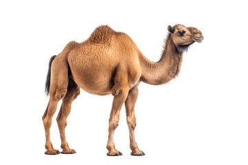 Brown Camel Transparent Isolated Desert, AI