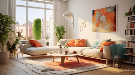 beautiful apartment, interior