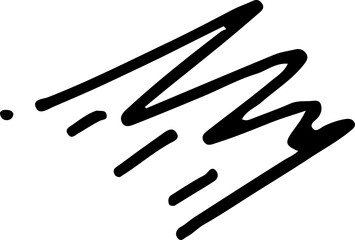 Obraz premium doodle line scribble