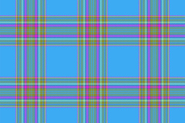 Fabric plaid tartan of pattern vector check with a textile background seamless texture.