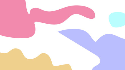 hand drawn background with pastel colors