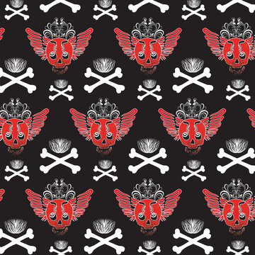 seamless unique ornament pattern Design