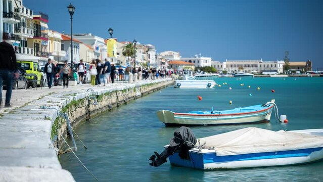 Zakynthos town, greece