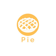 pie logo design vector templet,
